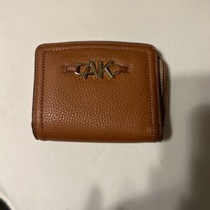 Anne Klein Tan Leather Wallet
